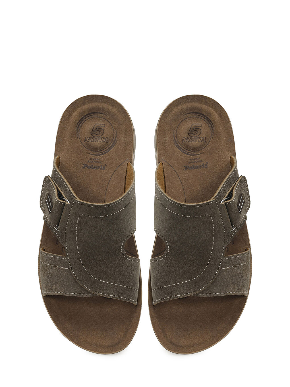 Bej 406099.M6FX Vizon Erkek Terlik-3