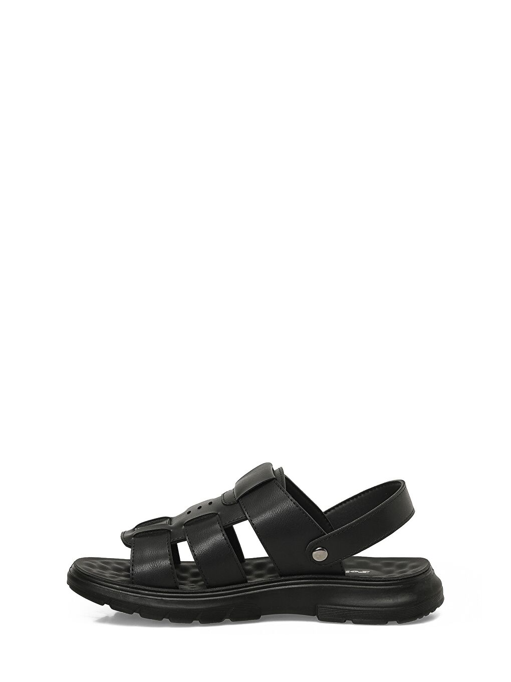 410018.M6FX Siyah Erkek Sandalet-2