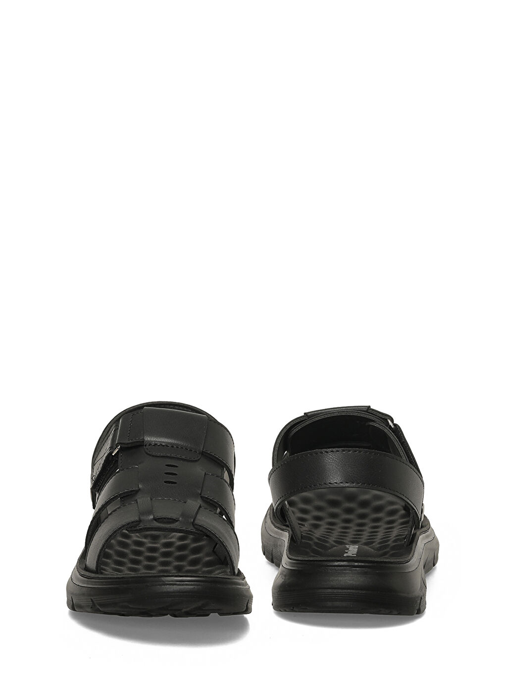 410018.M6FX Siyah Erkek Sandalet-4