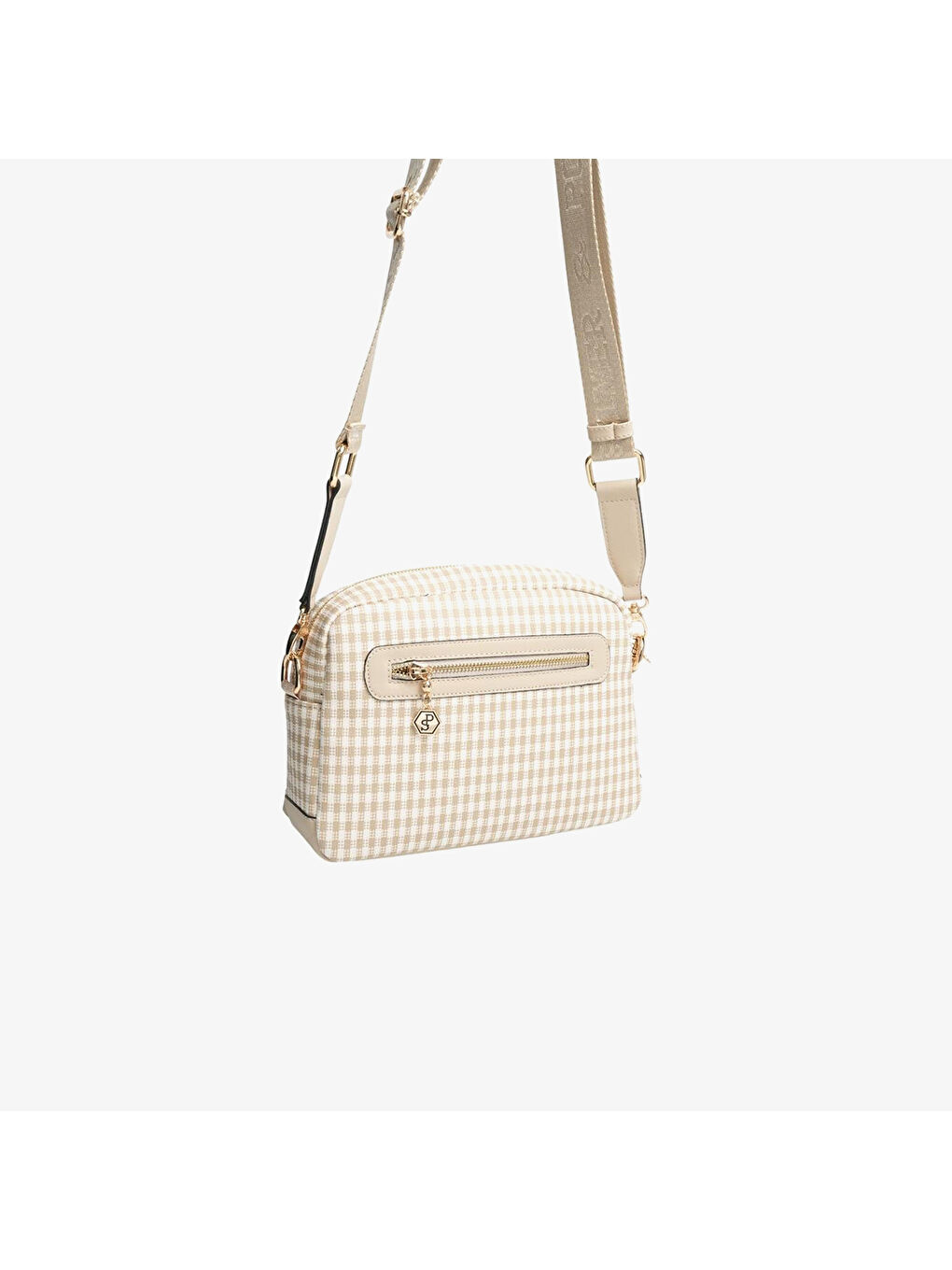 Kadın SP1201-M191 SILVER POLO Çapraz Çanta Kum Beji-Kum-3