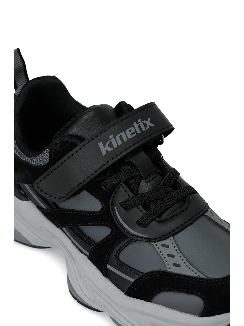 Interest Pu J F Siyah Erkek Çocuk Spor Ayakkabı-6