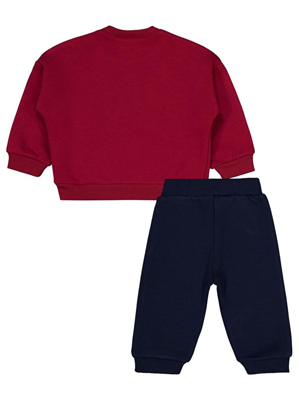 Baby Mama's Boy Baskılı 6-18 Ay Takım - Bordo 6-9 Ay-2