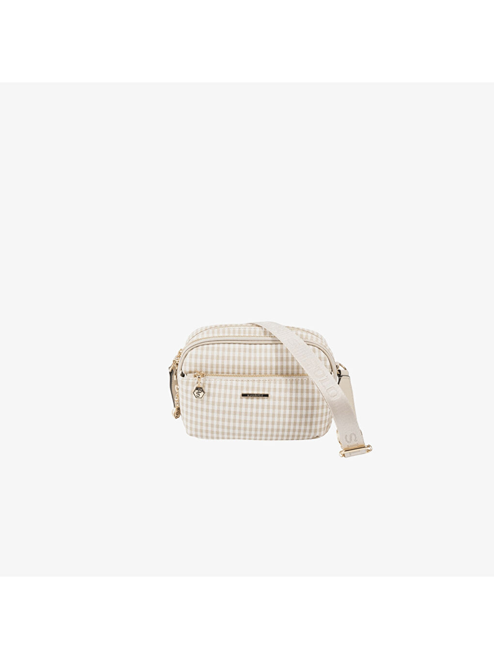 Kadın SP1162-M191 SILVER POLO Çapraz Çanta Kum Beji-Kum Beji-4