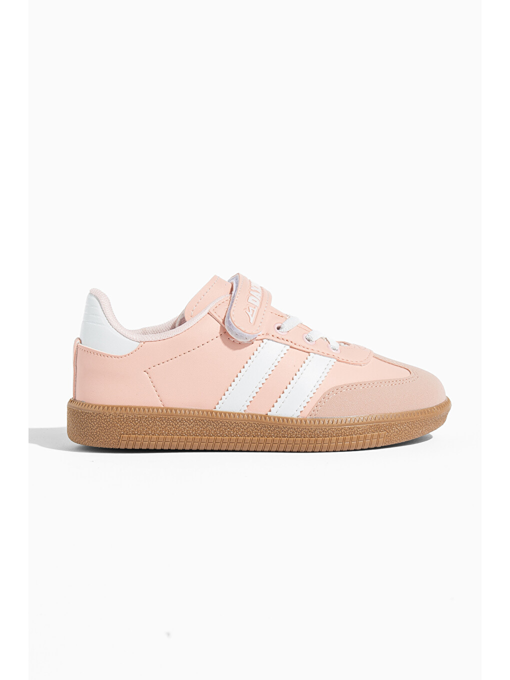 Pembe Cagne Günlük Çocuk Unisex Cırtlı Sneaker Spor Ayakkabı