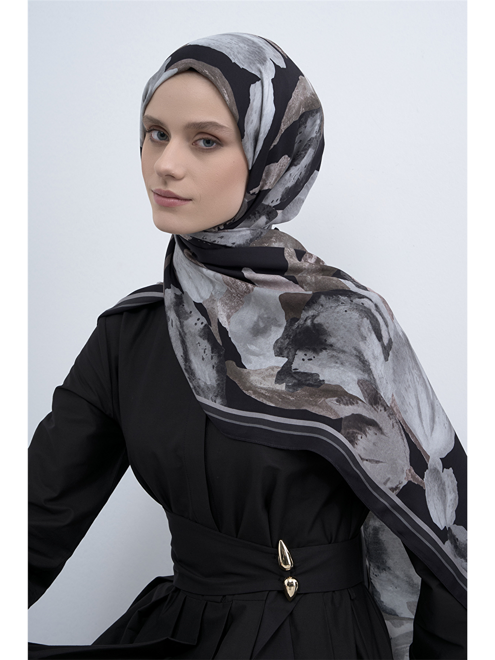 Antrasit Pure Şal 3002 38-1