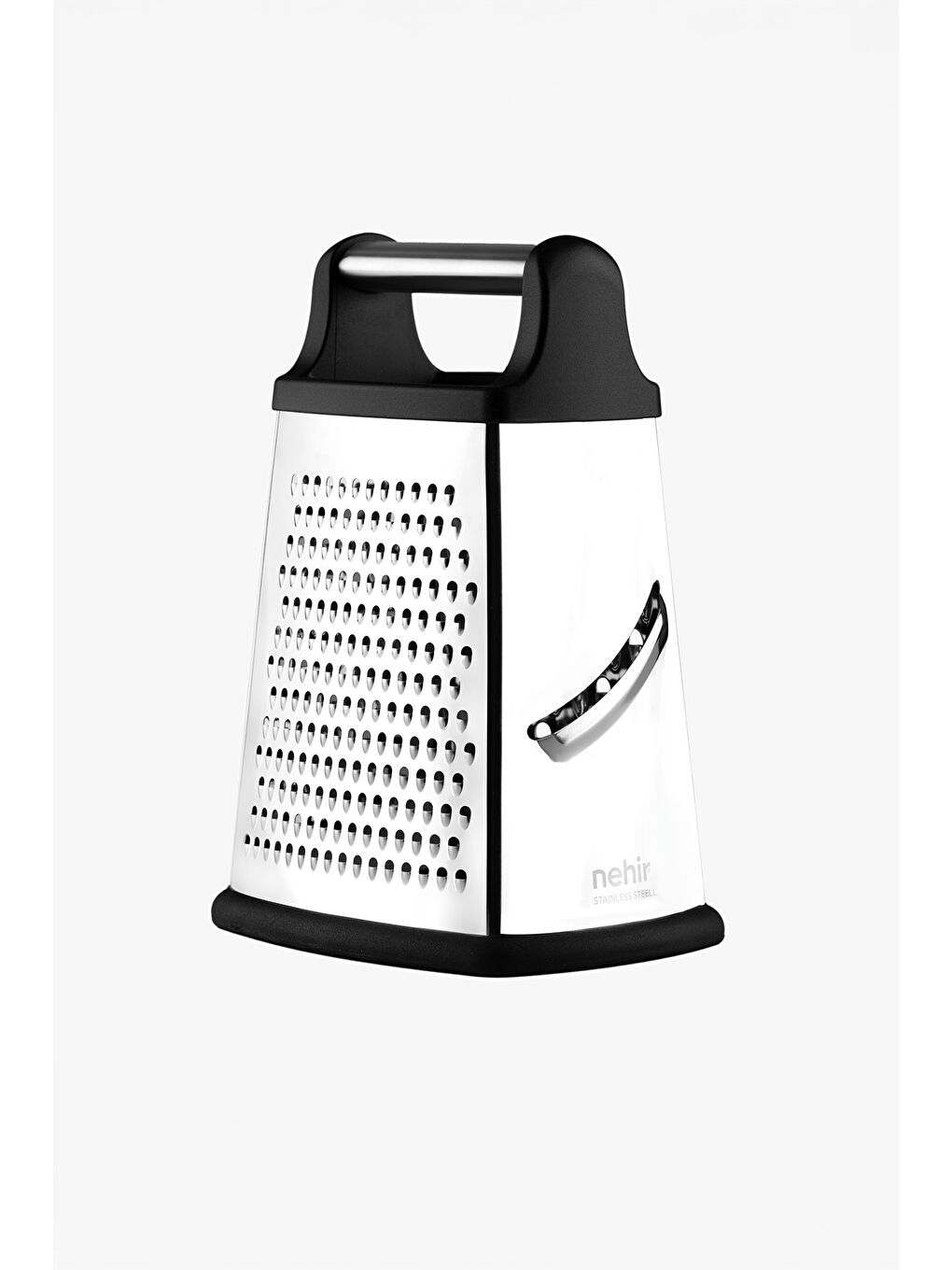 Gri Paslanmaz Çelik Oval Hazneli Rende-3