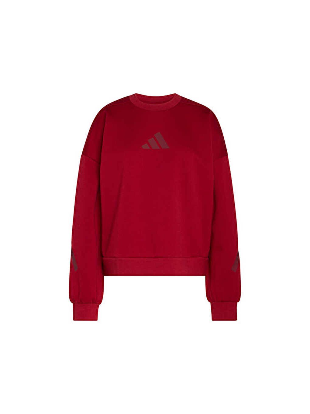 W Z.n.e. Swt Kadın Günlük Sweatshirts Kc7753 Kırmızı-2