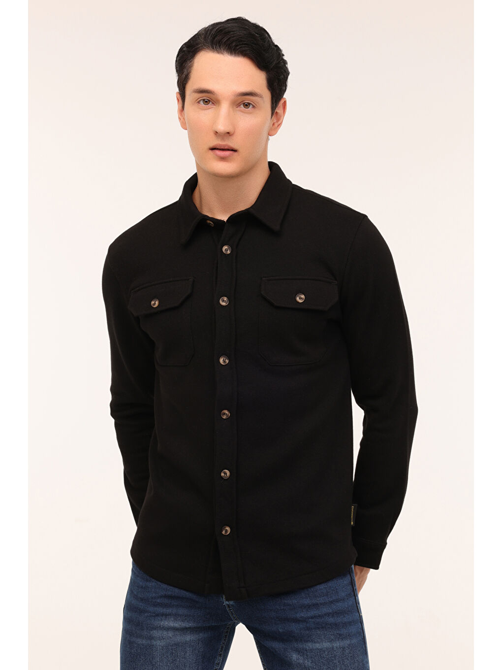 ML RATRIX 60IH-16 4PR Siyah Erkek Gömlek