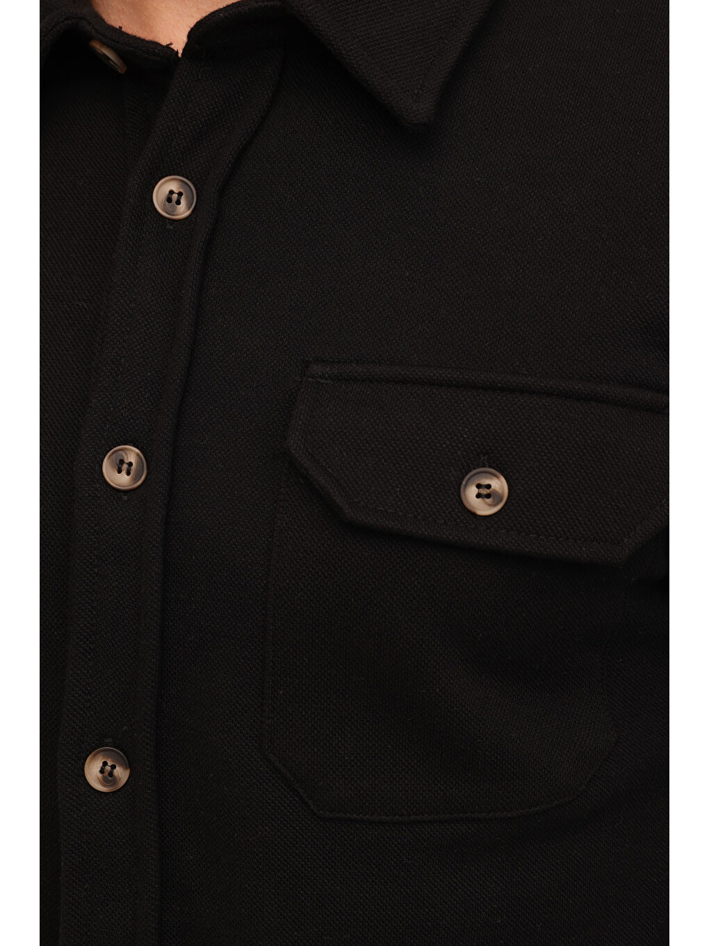 ML RATRIX 60IH-16 4PR Siyah Erkek Gömlek-3