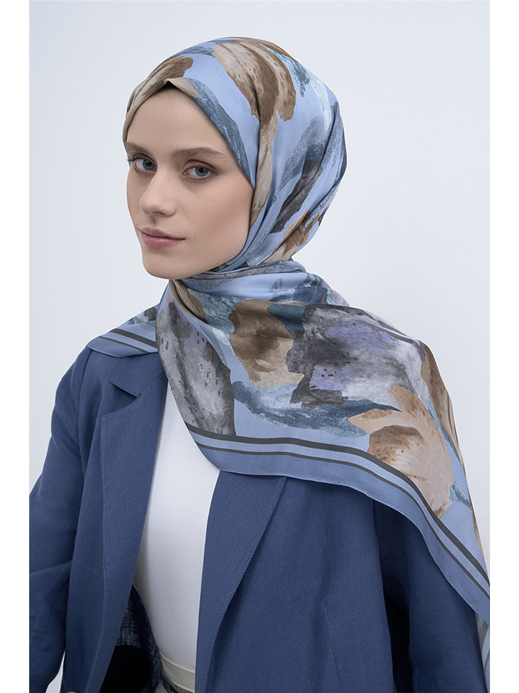 Mavi Pure Şal 3002 23-3