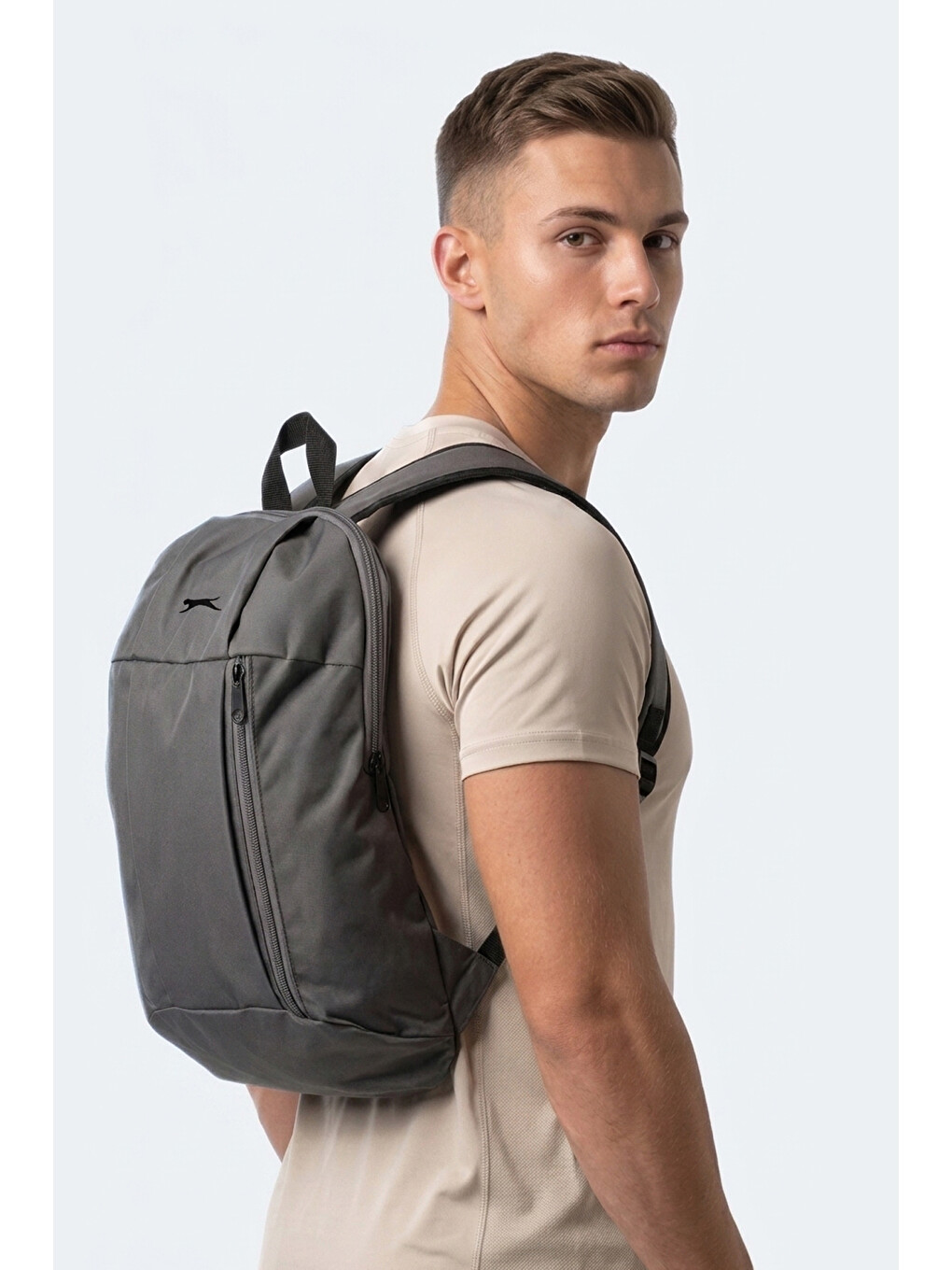 Gaver I Unisex Koyu Gri Sırt Çantası-6
