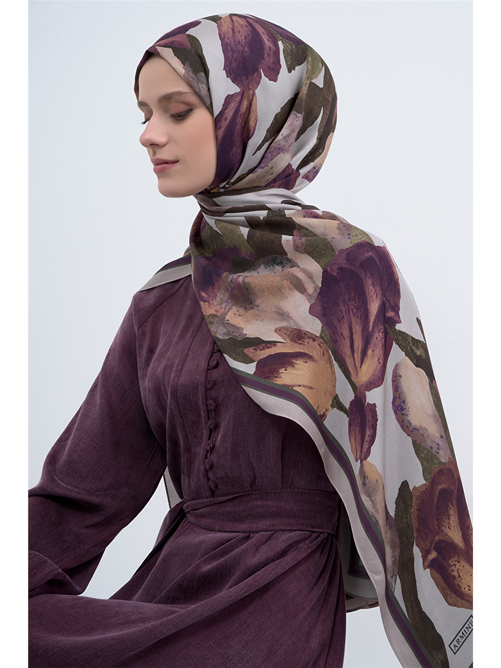 Mor Pure Şal 3002 02-2