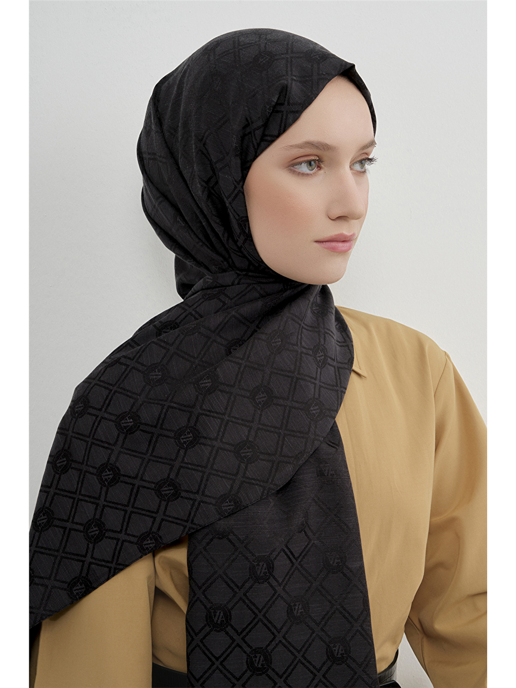 Siyah Elegance P3000 Şal 01-2