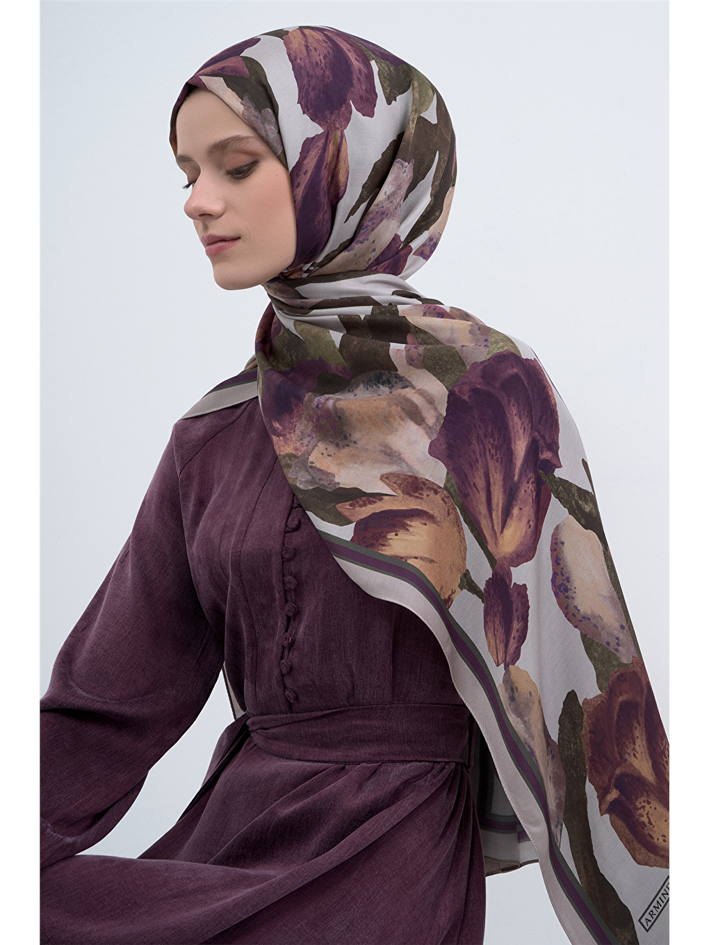 Mor Pure Şal 3002 02-3