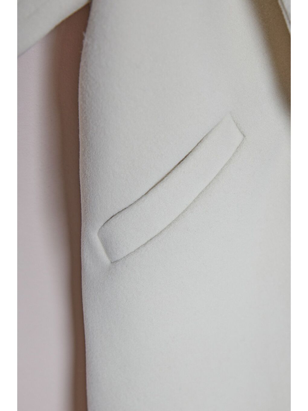 Bej Düğmeli Kruvaze Yaka Kız Çocuk Kaşe Kaban-3