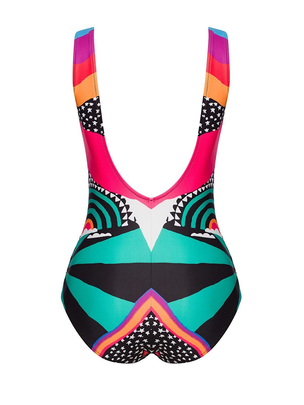 Karışık V Yaka Pareolu Mayo-1