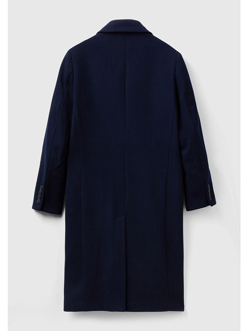 Erkek Lacivert Kruvaze Palto-3