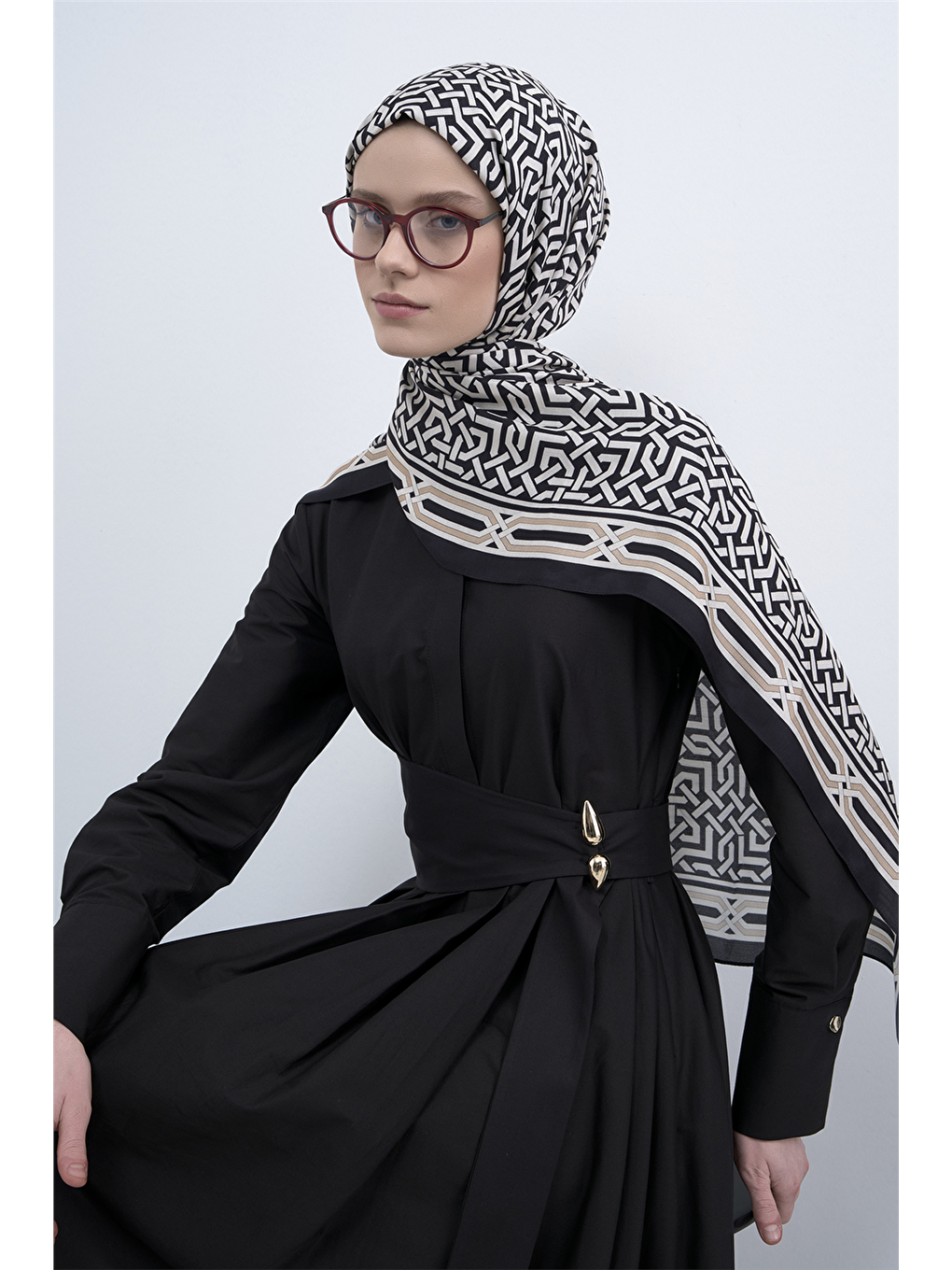 Siyah Pure Şal 3112 27-1