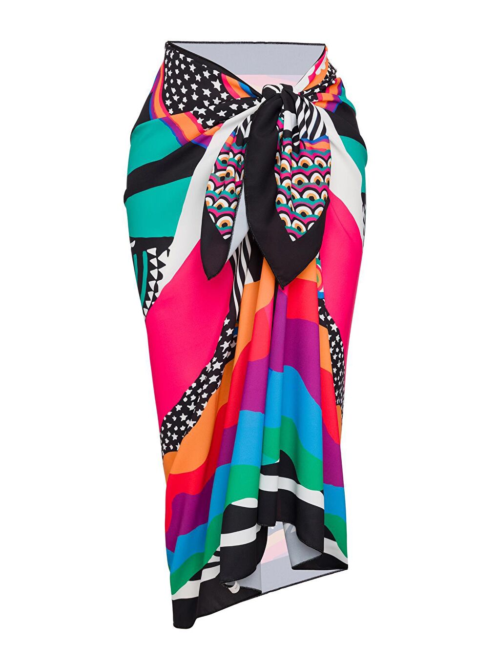 Karışık V Yaka Pareolu Mayo