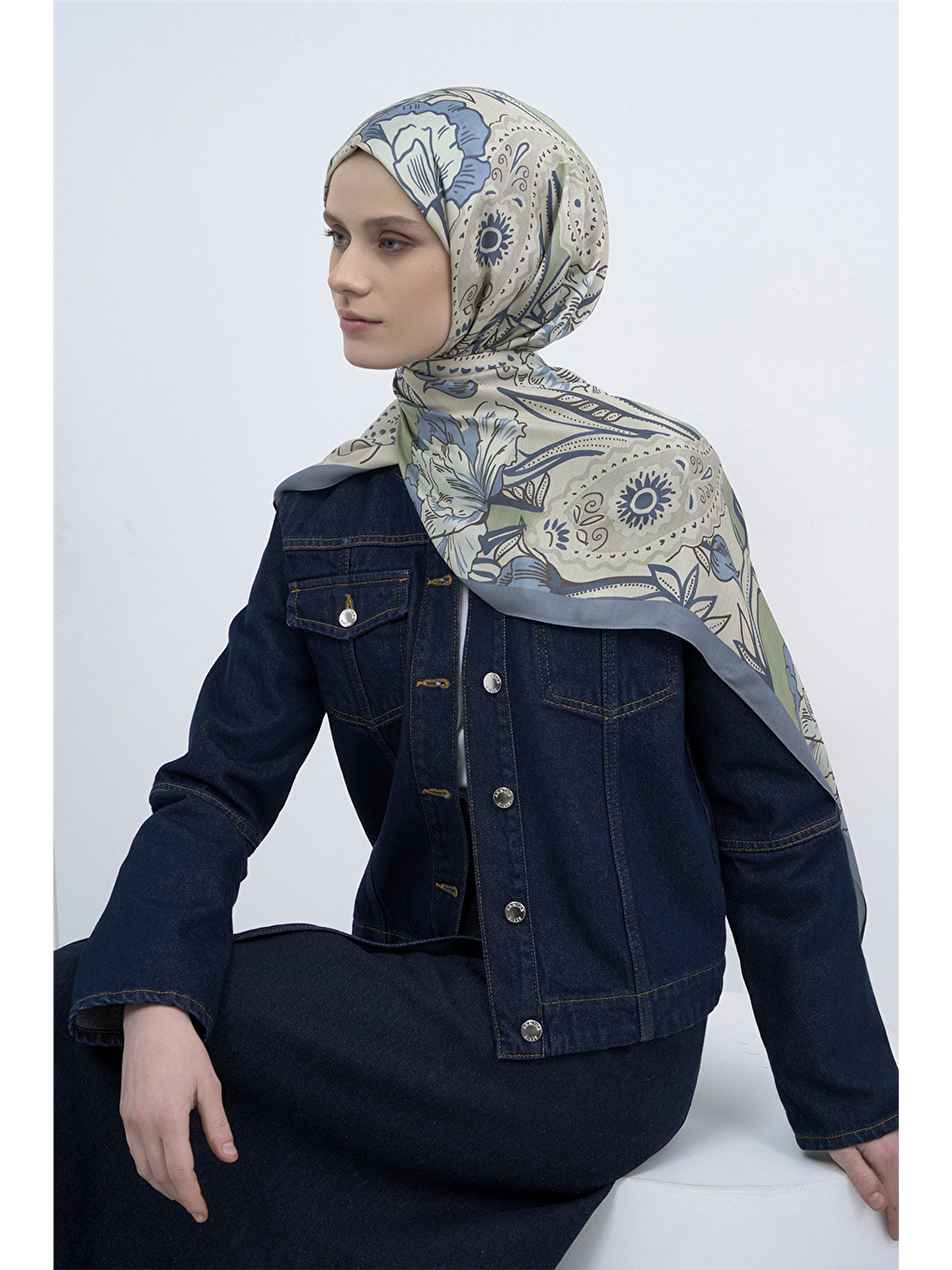 Bej Pure Şal 3217 03