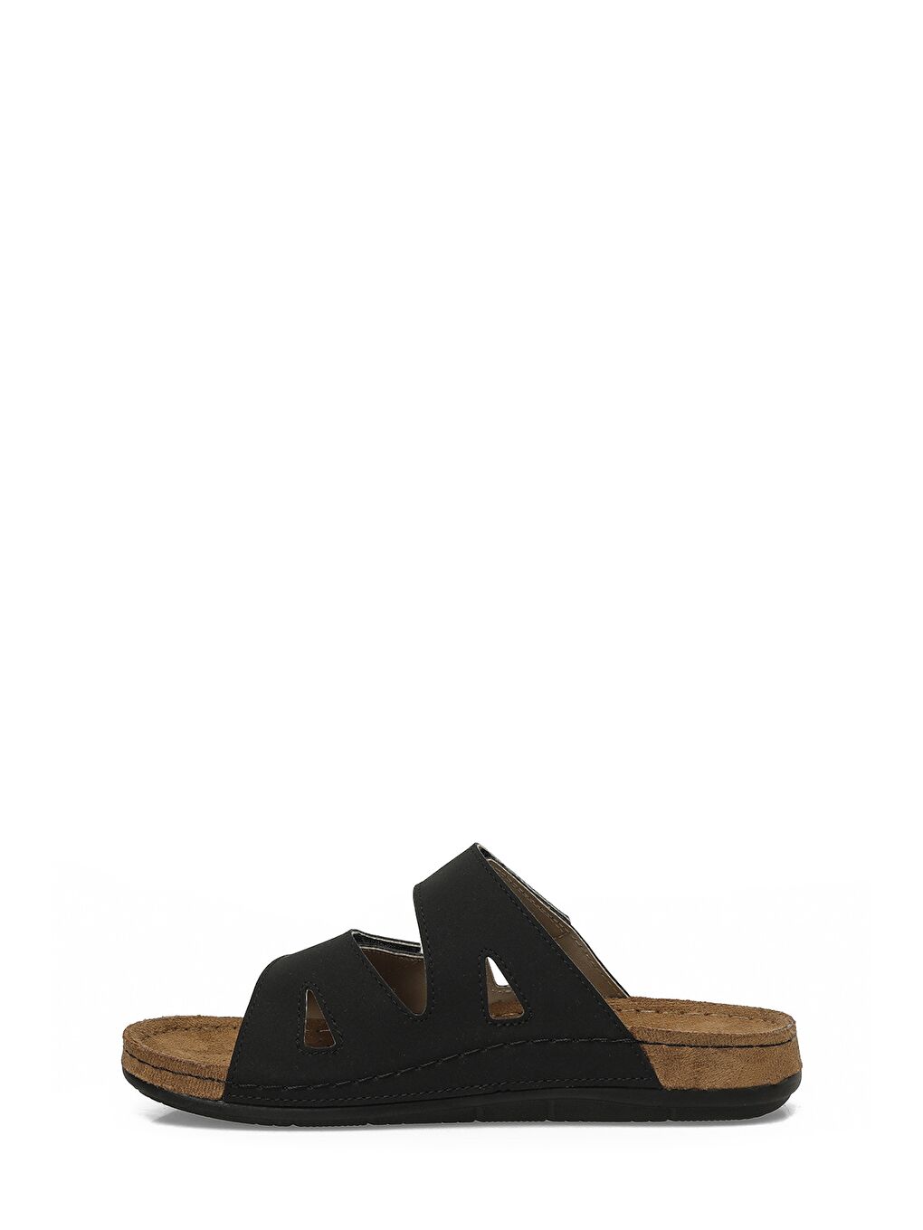 167194.Z6FX Siyah Kadın Düz Terlik-2