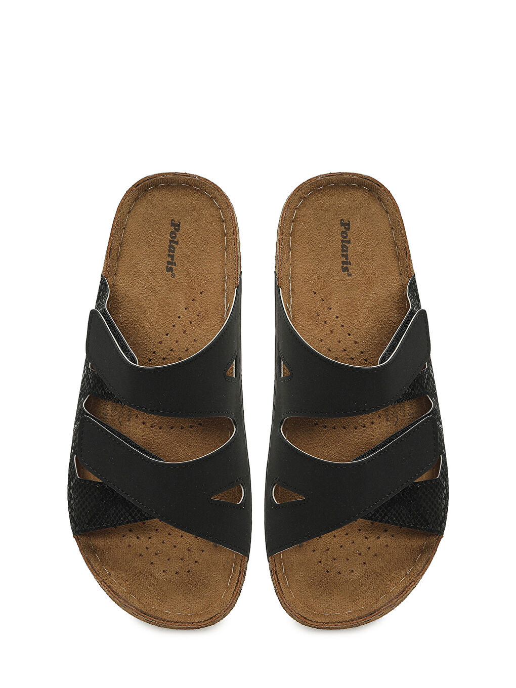 167194.Z6FX Siyah Kadın Düz Terlik-3