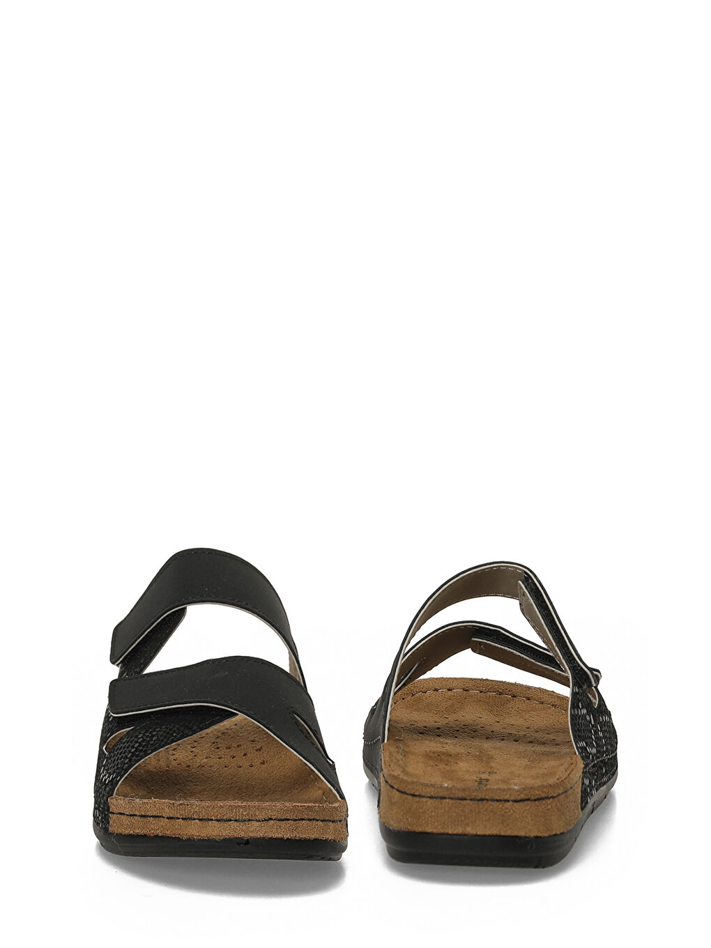 167194.Z6FX Siyah Kadın Düz Terlik-4