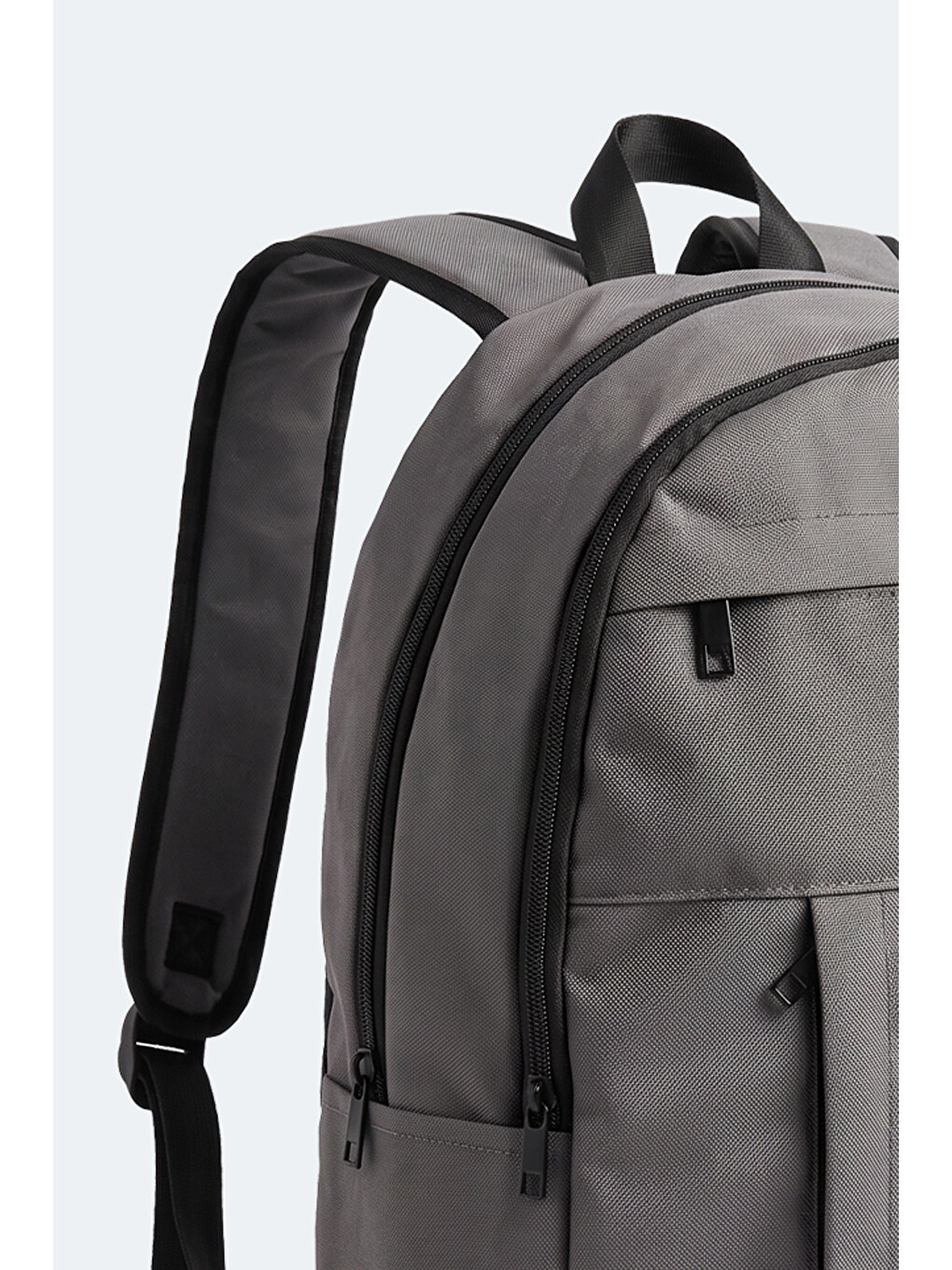 Leroy Unisex Koyu Gri Sırt Çantası-3