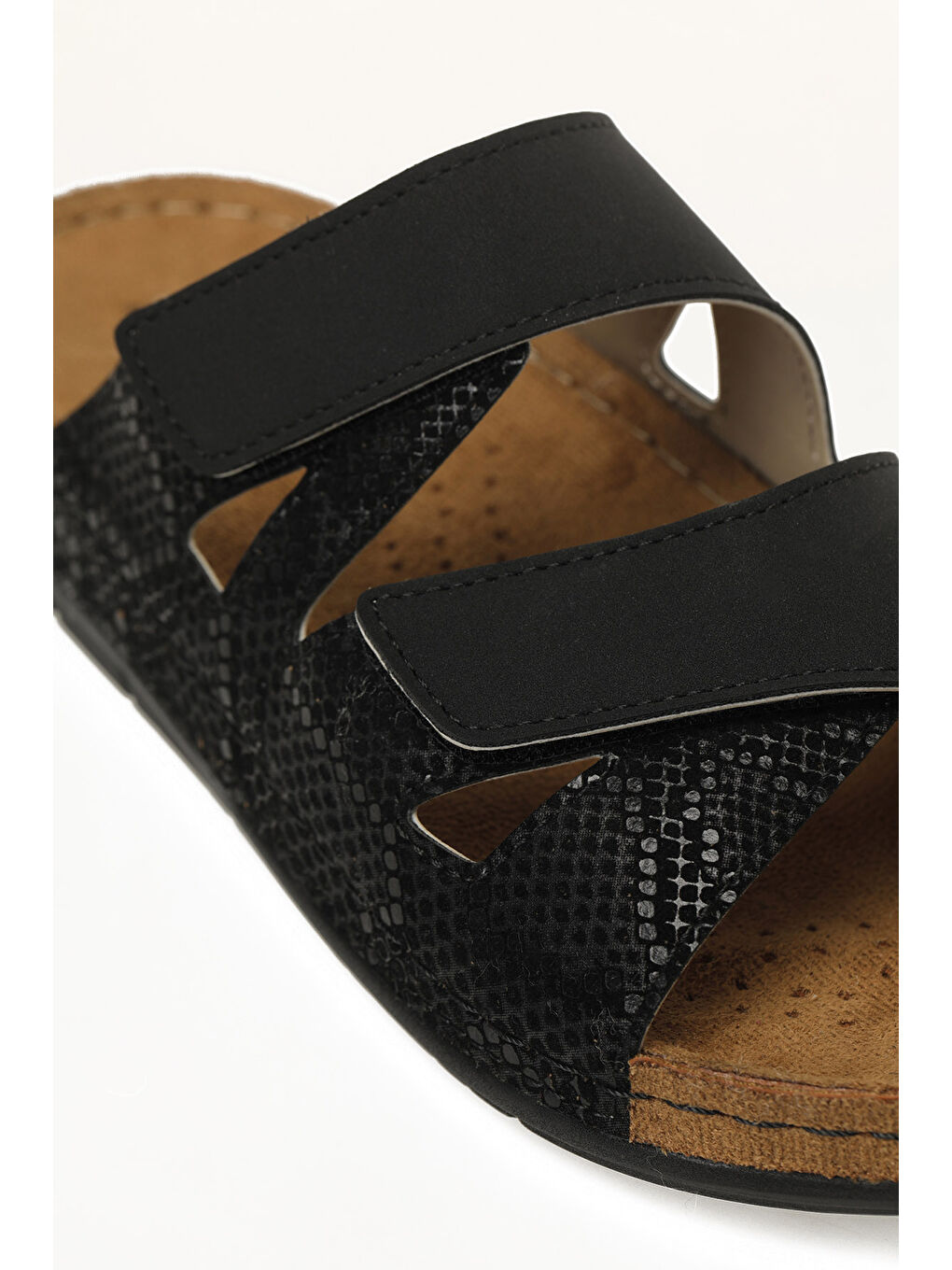 167194.Z6FX Siyah Kadın Düz Terlik-6