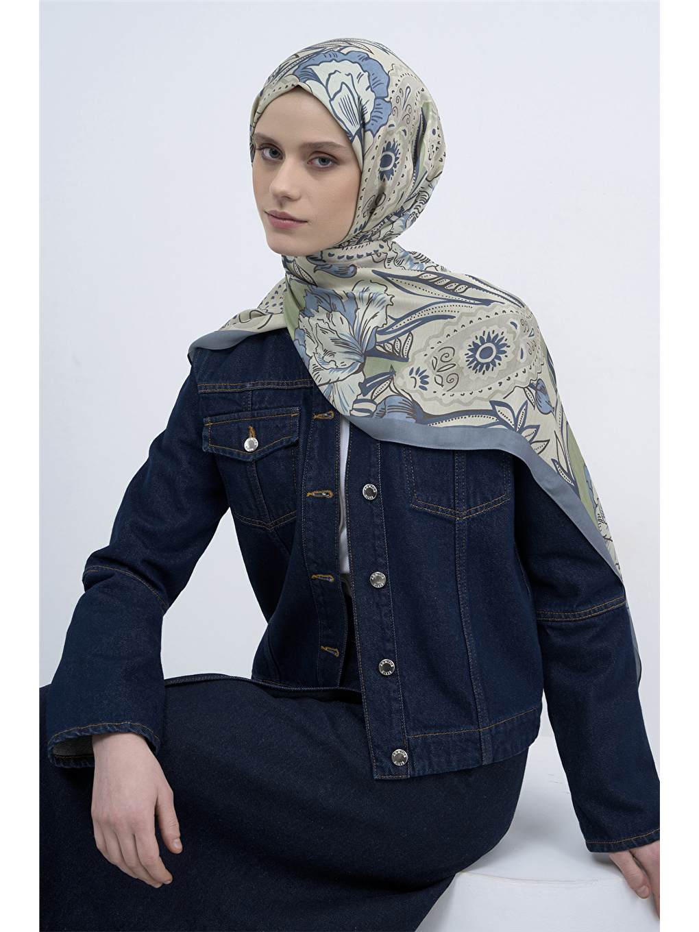 Bej Pure Şal 3217 03-1