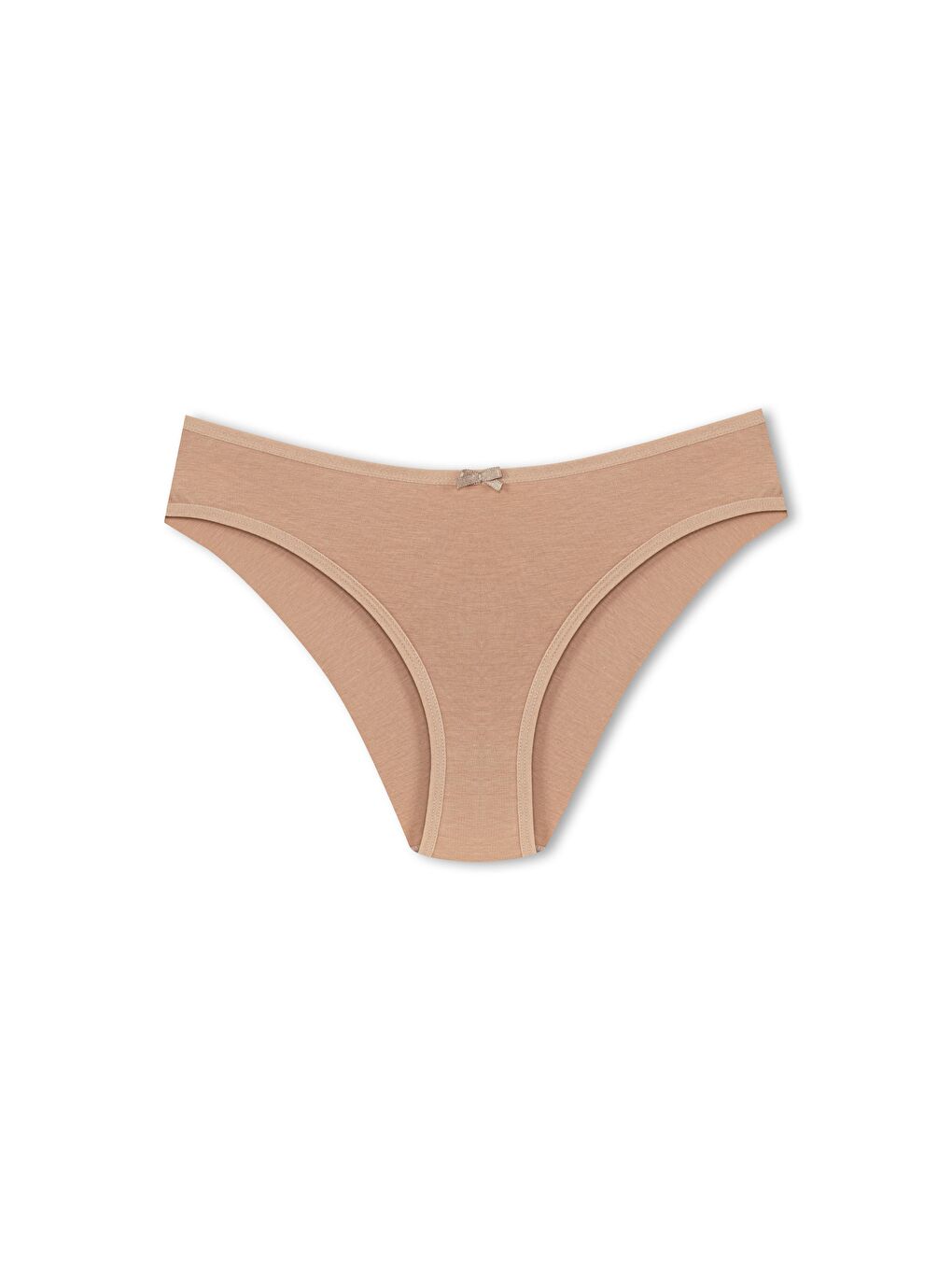 Karışık Pamuklu Arkası Çift Kat Slip Kadın Külot 5'li-4