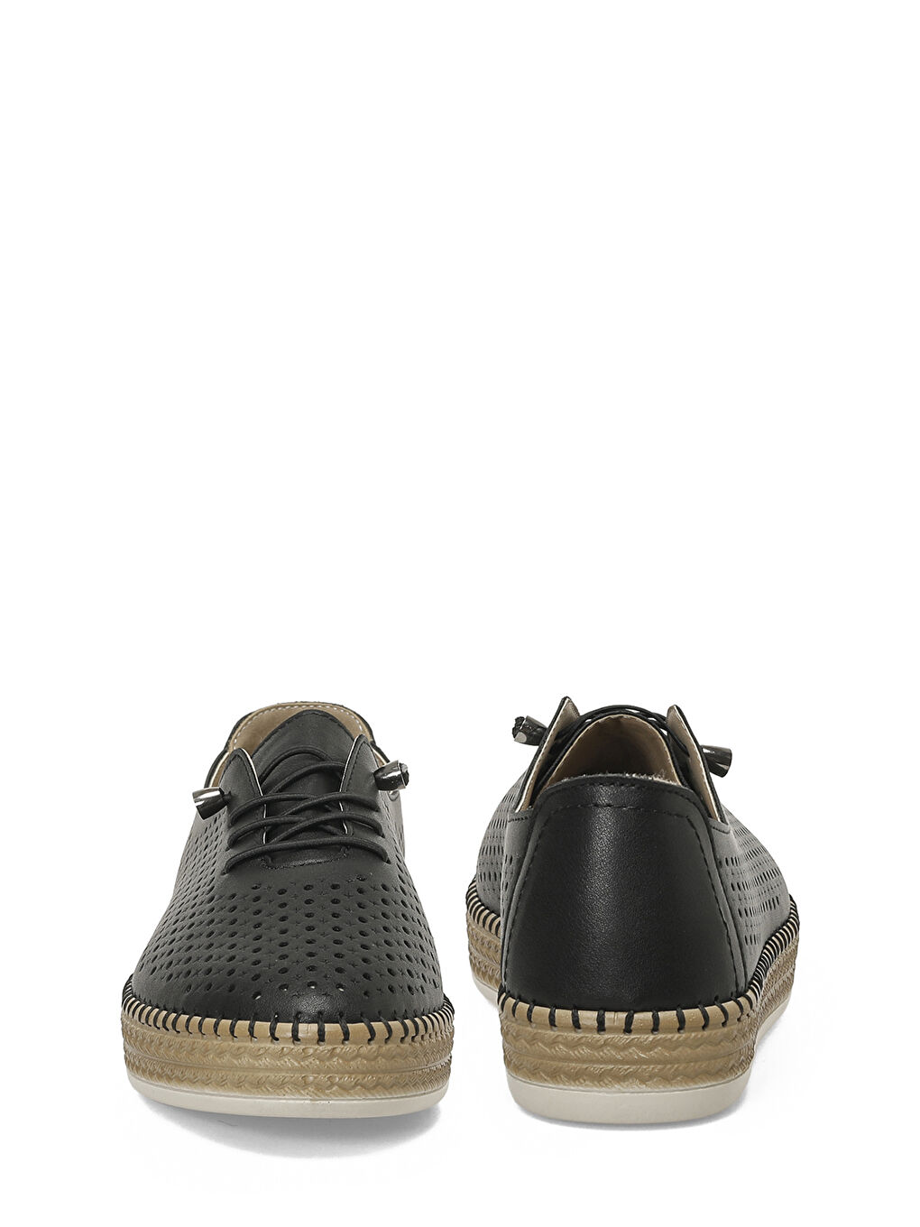 167104.CZ6FX Siyah Kadın Düz Ayakkabı-4