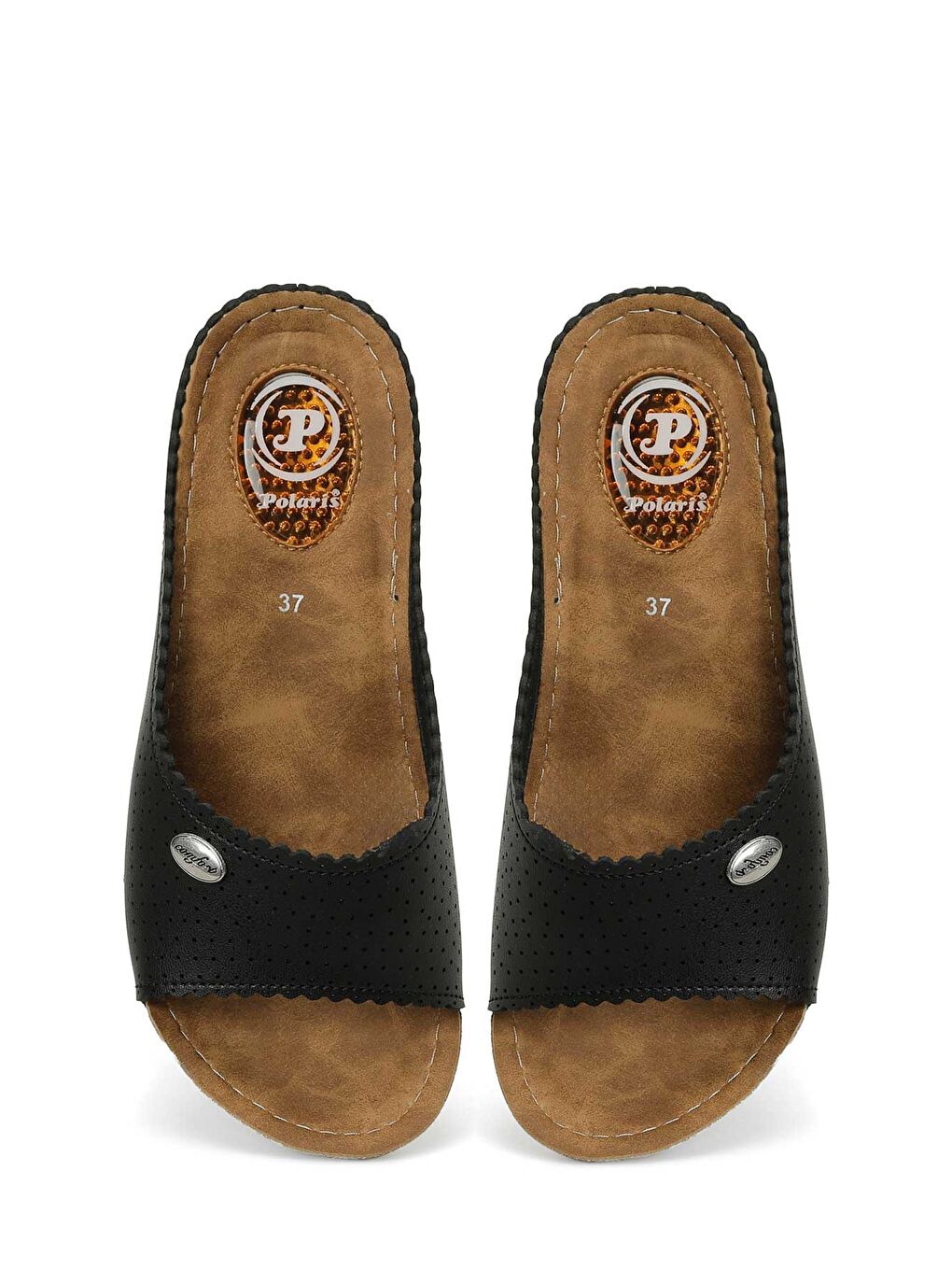 161895.Z6FX Siyah Kadın Terlik-3