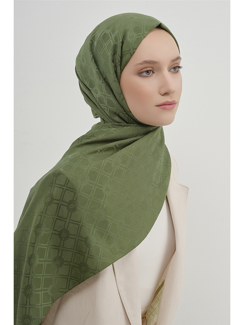 Yeşil Elegance P3000 Şal 49-1