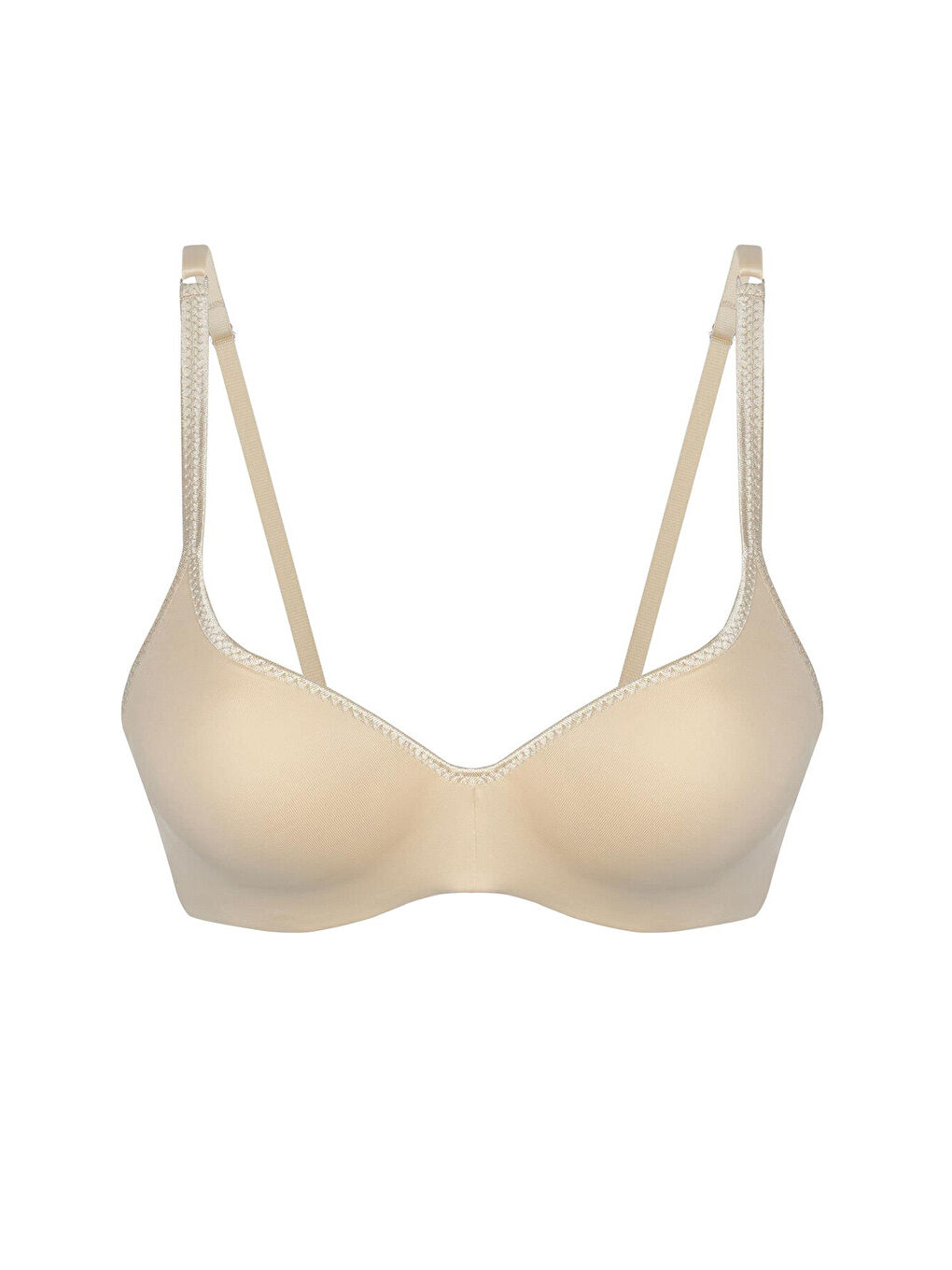 Bej Ten Rengi Hafif Destekli Sütyen