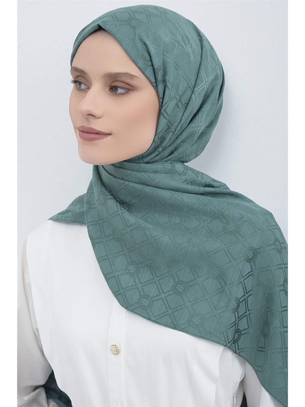 Yeşil Elegance P3000 Şal 27-2