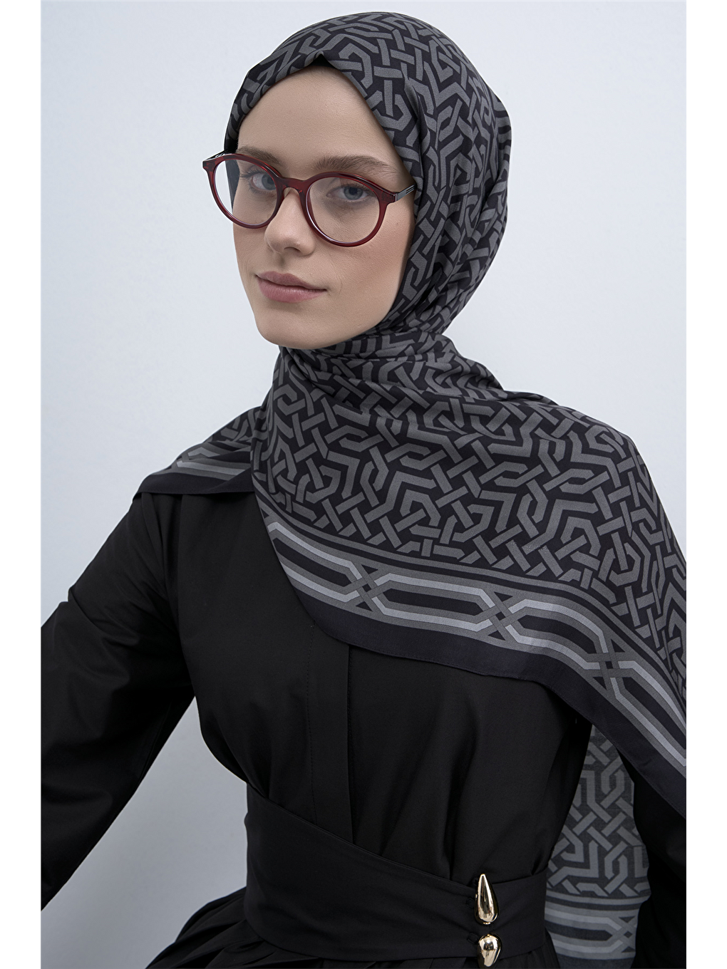 Antrasit Pure Şal 3112 28-2