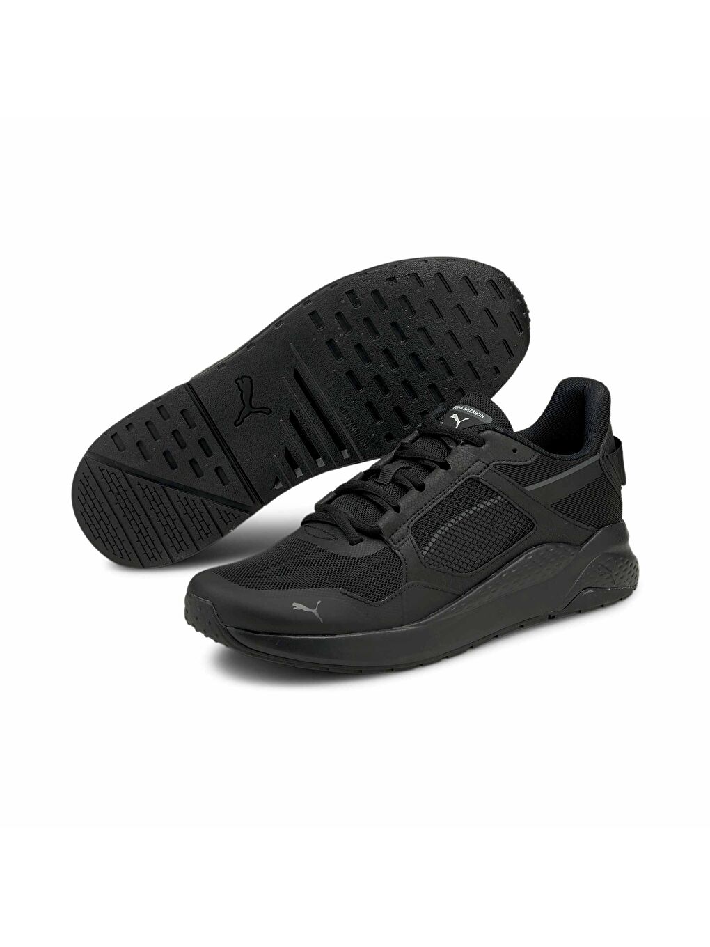 Anzarun GRID Erkek Siyah Spor Ayakkabı-5