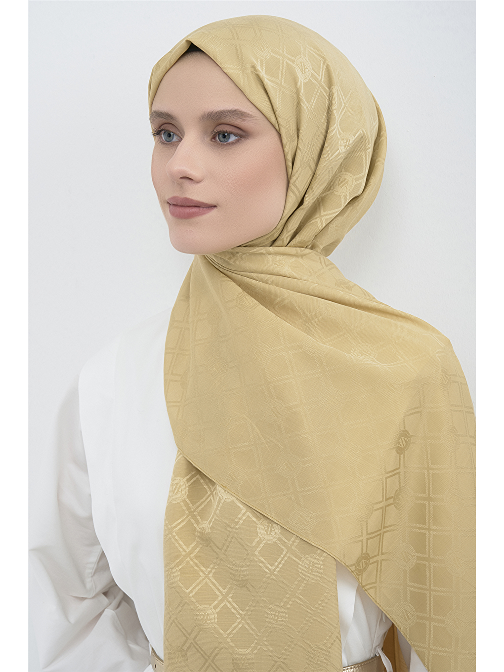 Sarı Elegance P3000 Şal 62-3