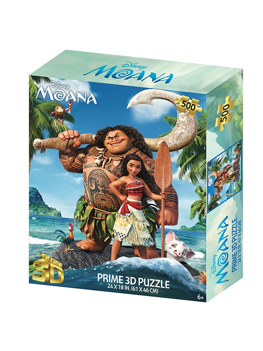 Prime 3D Moana Puzzle 500 Parça 32664