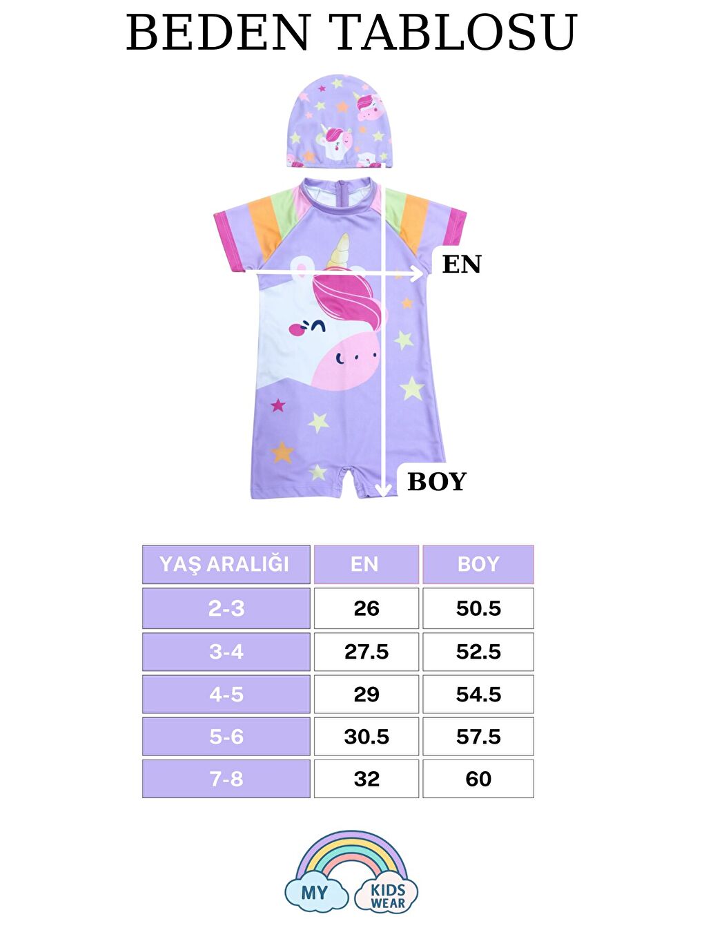 Lacivert Kız Çocuk Boneli Fermuarlı Plaj Mayosu 2-8 Yaş 12562-1