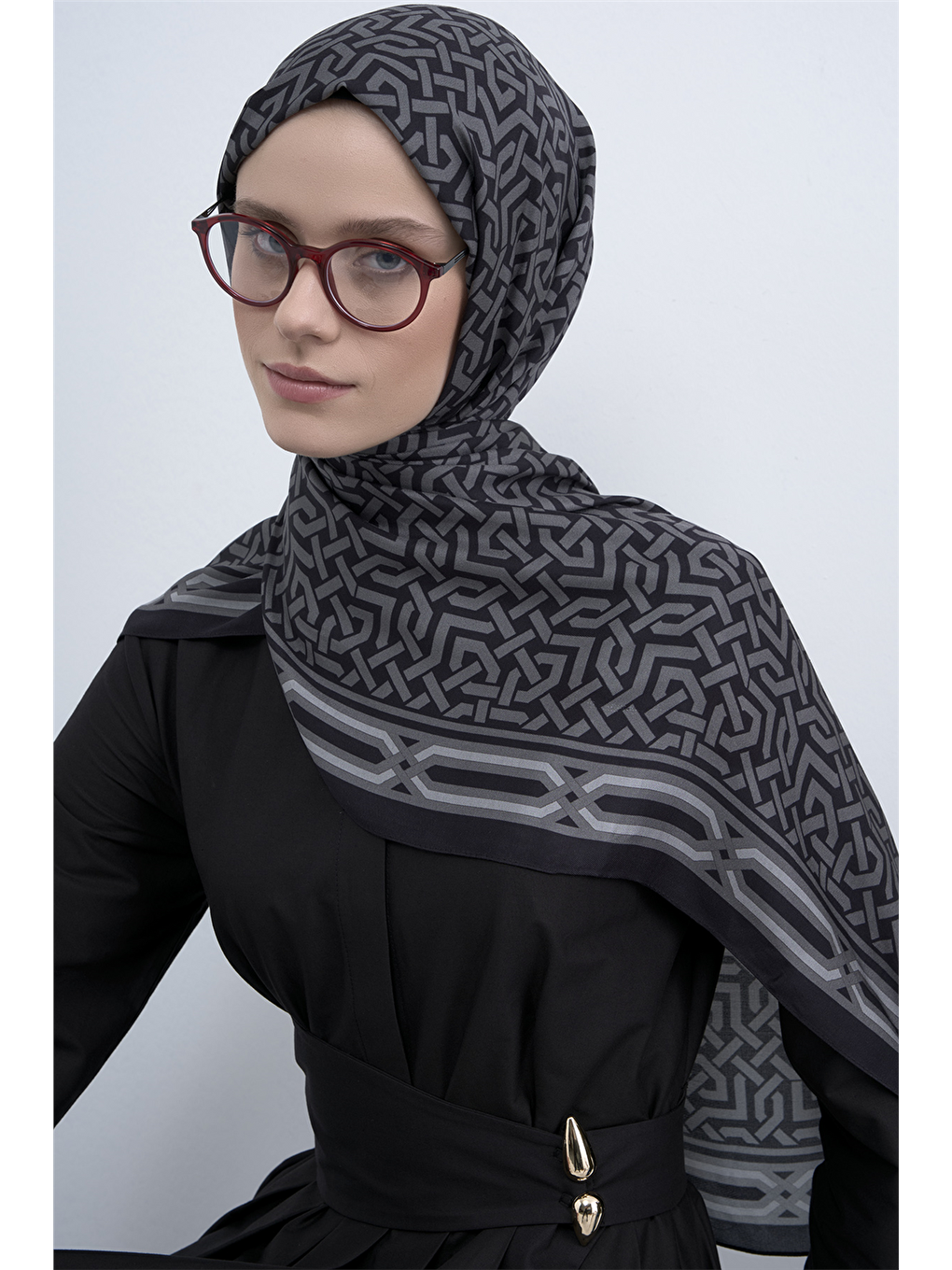 Antrasit Pure Şal 3112 28-5