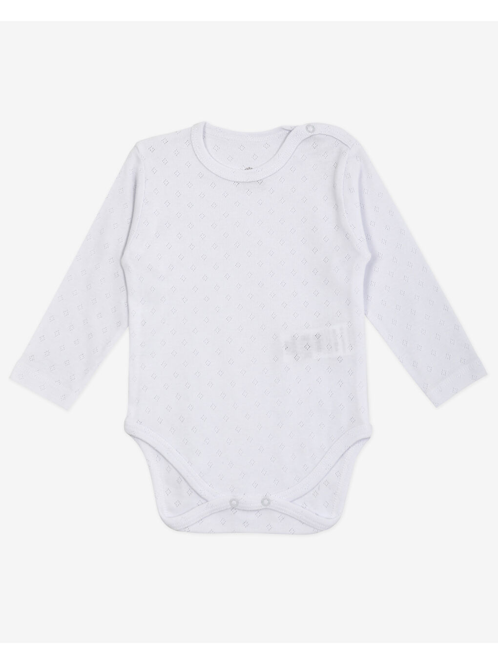 Mavi Bisiklet Yaka Pamuklu Uzun Kollu Erkek Bebek Jakarlı Çıtçıtlı Body 3'lü-2