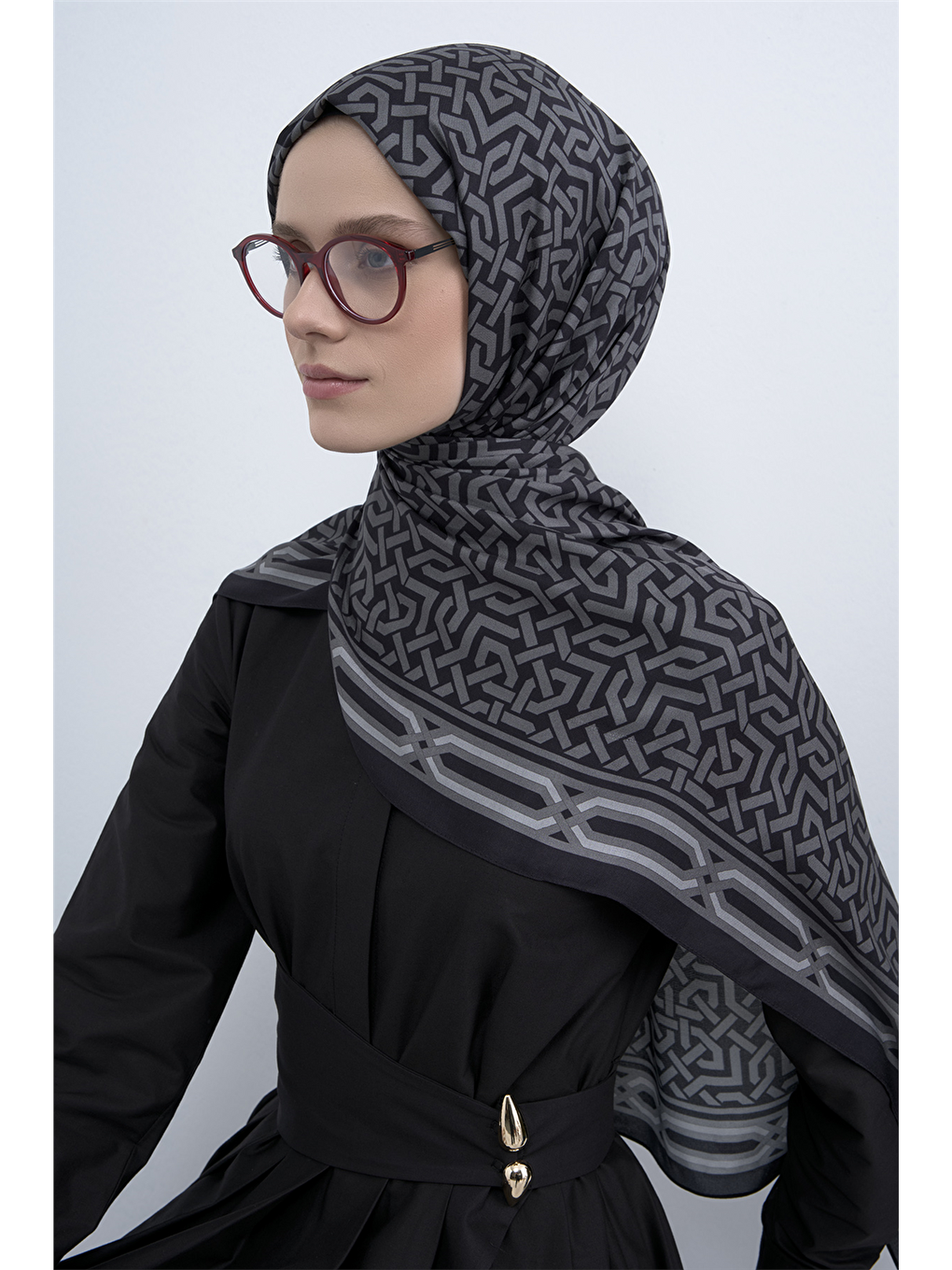 Antrasit Pure Şal 3112 28-7