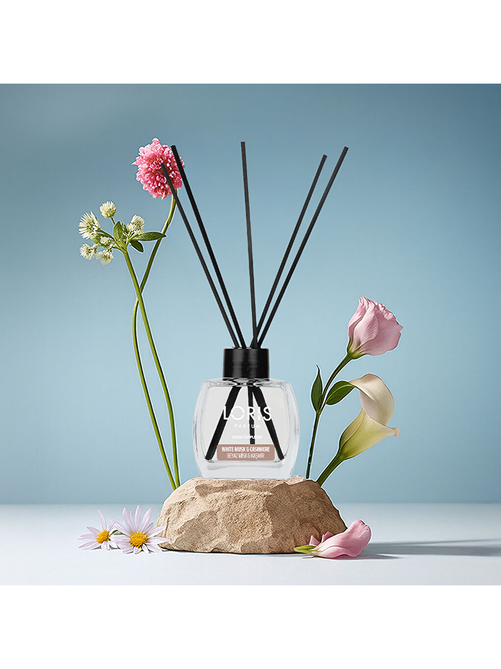 Renksiz Beyaz Misk & Kaşmir Çubuklu Oda Kokusu 120 ML