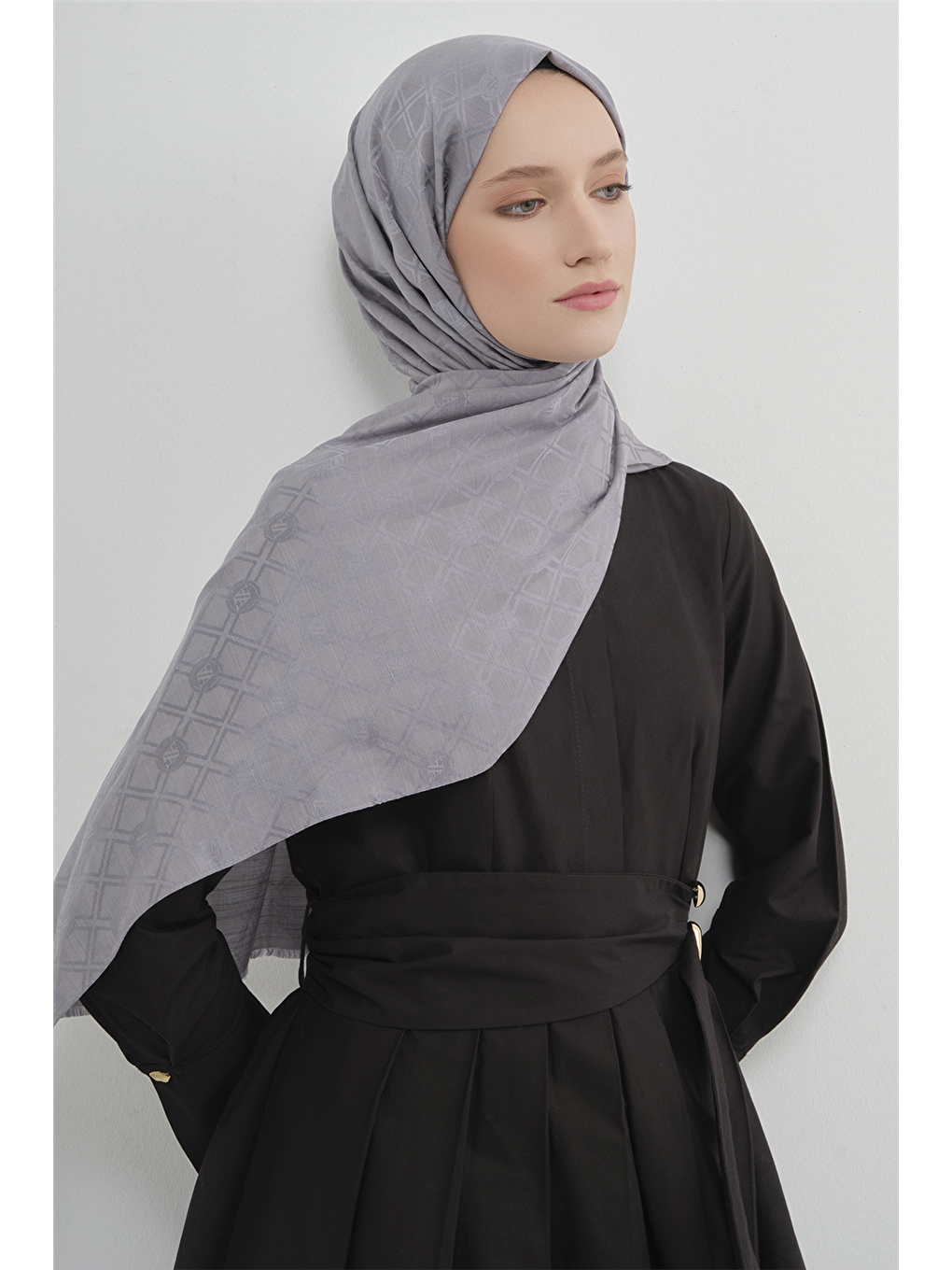 Gri Elegance P3000 Şal 22-1
