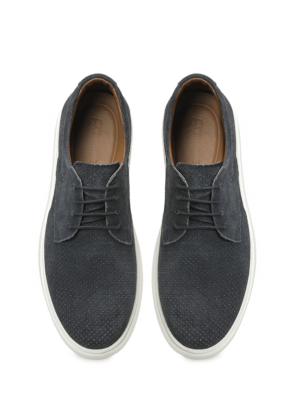 GARNZO 6FX Mavi Erkek Klasik Ayakkabı-3