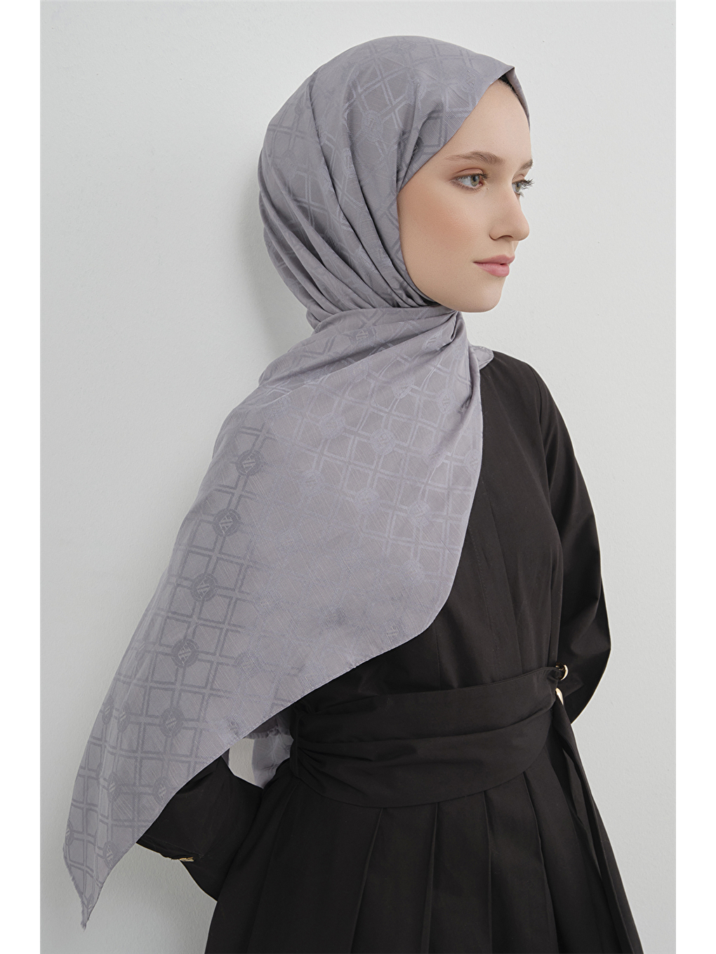Gri Elegance P3000 Şal 22-2