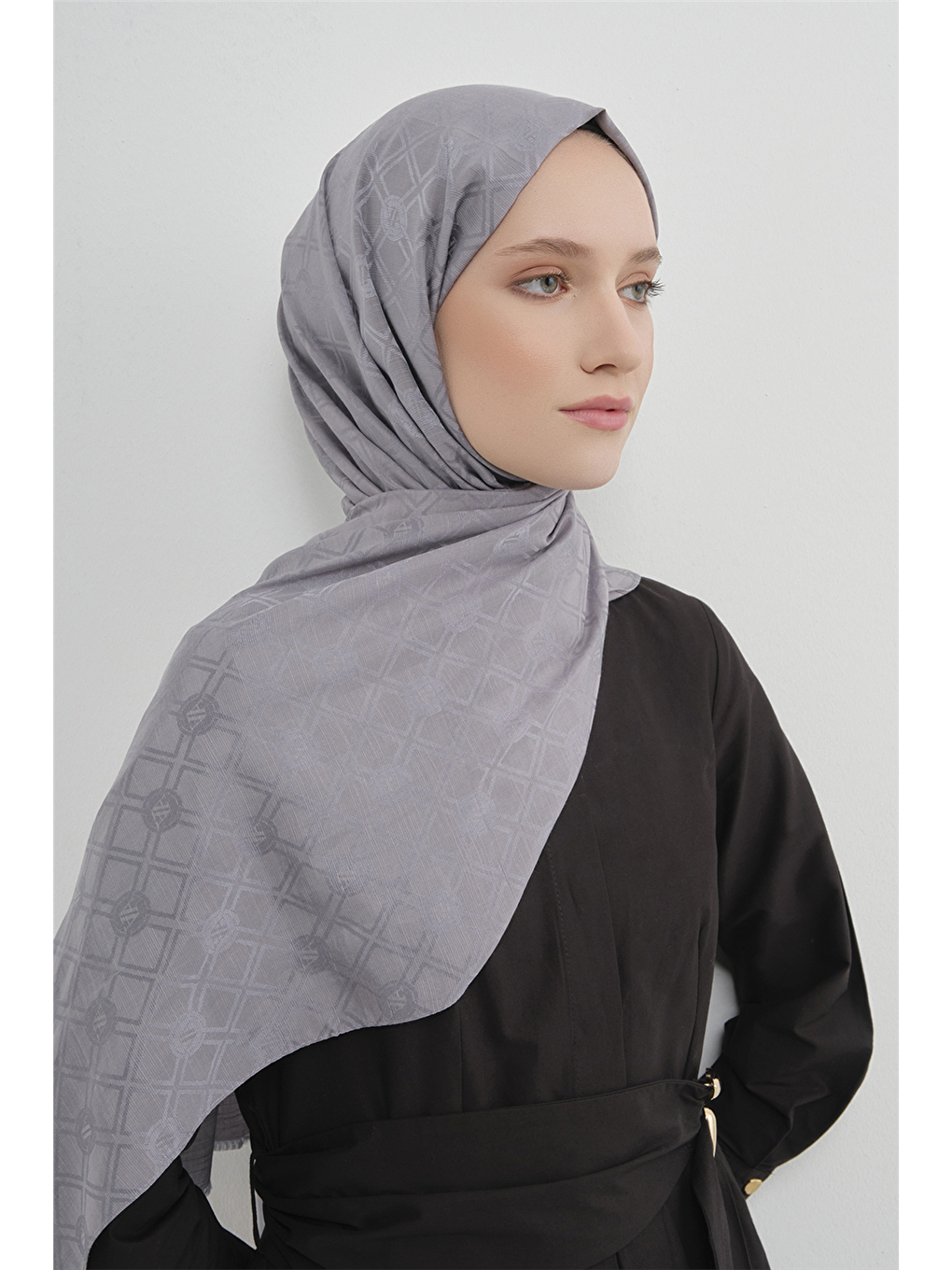 Gri Elegance P3000 Şal 22-3