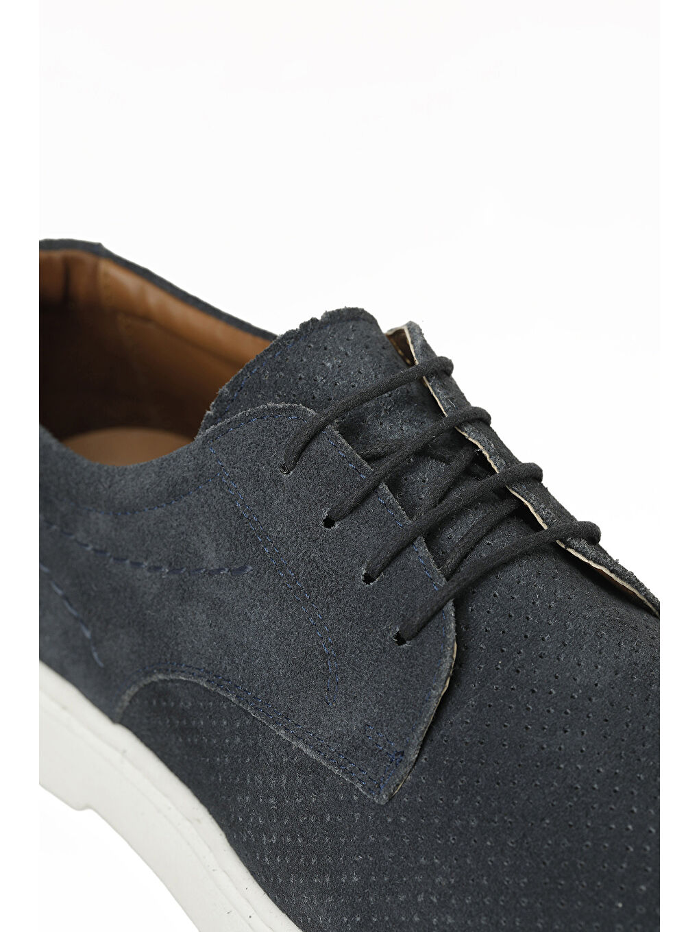 GARNZO 6FX Mavi Erkek Klasik Ayakkabı-6